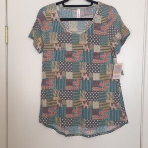 S‎ LuLaRoe Classic T Shirt DD12 1411